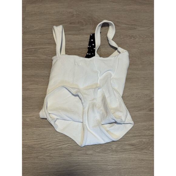 Anthropologie x SAME Los Angeles One-Piece White Swimsuit Size M - Picture 6 of 6